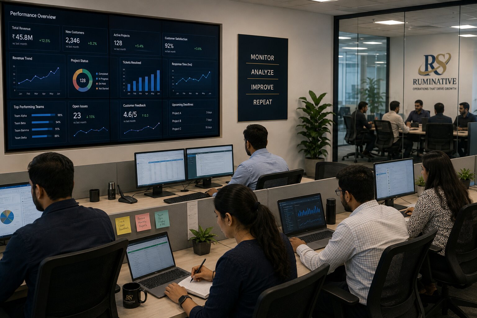 Performance monitoring dashboard